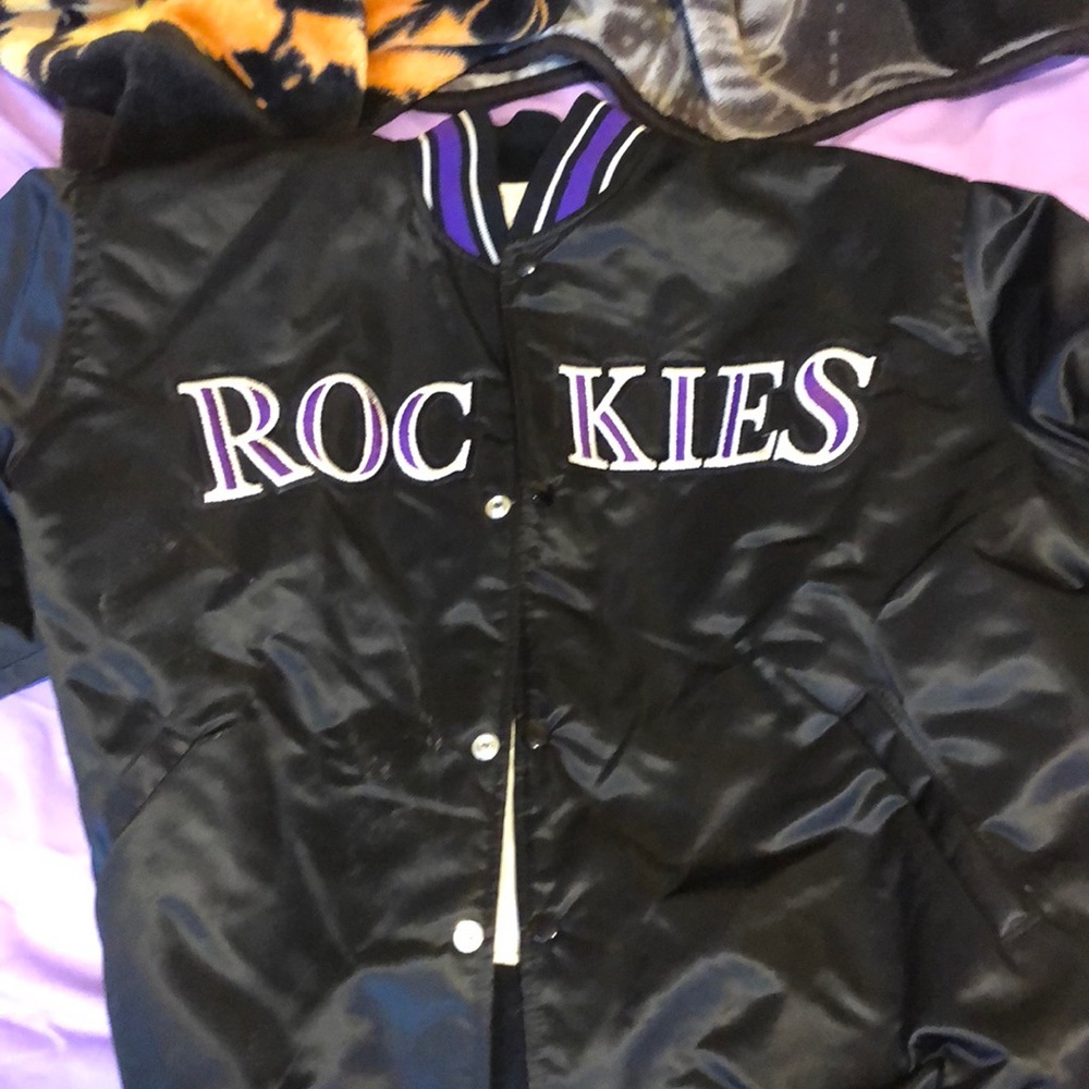 Vintage 1990s Colorado Rockies Starter Jacket